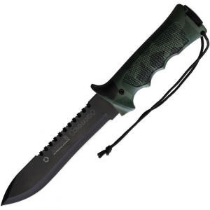 Aitor 16021C Commando Fixed Blade Knife Camo Handles
