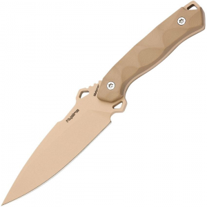 Hydra 16BR Phobos Brown Fixed Blade Knife Brown Handles