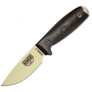 ESEE 3PMDT004 Model 3 3D Fixed Blade Desert