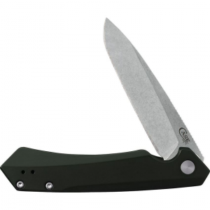 Case 64659 Kinzua EDC Framelock Knife OD Green Handles