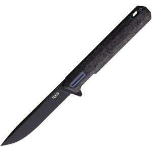 Tekto F2CBLBK1 F2 Bravo Linerlock Knife Carbon Fiber Handles