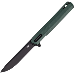 Tekto 2GODBK1 F2 Bravo Linerlock Knife with OD/Black Handles