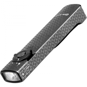 Olight ARKPWGMGCW Arkfeld Flat Flashlight Gray