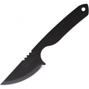 Jason Perry  903 The Little Neck Black Fixed Blade Knife