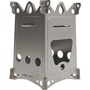 EmberLit 04 FireAnt Camping Stove Titanium