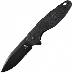 Kizer 3613C1 Cozy Linerlock Knife Black Handles