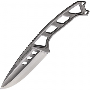 WithArmour 105ST Stout Satin Fixed Blade Knife Satin Handles