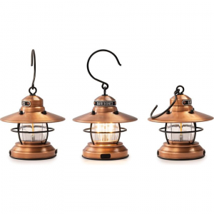 Barebones Living 278 Edison Mini Lantern Copper 3pk