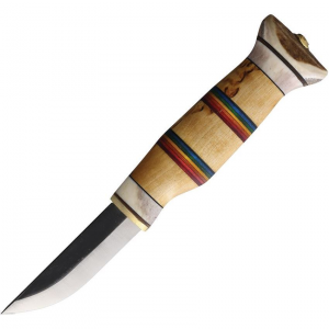 Wood Jewel Knives 223VK Fixed Blade Rainbow