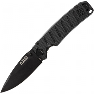 5.11 Tactical 51172 Ryker Framelock Knife Black Handles