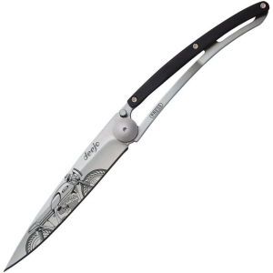 Deejo 9CB102 Tattoo Linerlock Knife 27g Racer