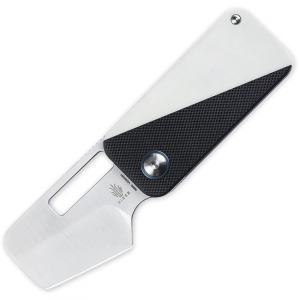 Kizer Cutlery & Knives 2592N1 Walnut Knife Black/White Handles