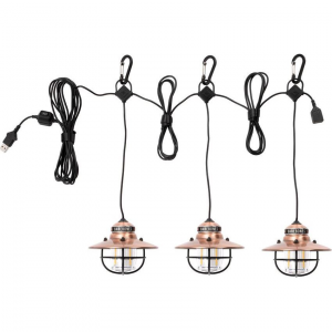 Barebones Living 269 Edison String Lights Copper