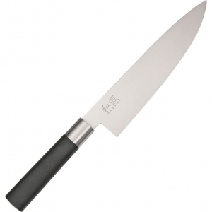 Kai 6720C Chef'S Carbon Knife Black Handles
