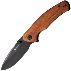 SenCut 200664 Slashkin Linerlock Knife Wood Handles