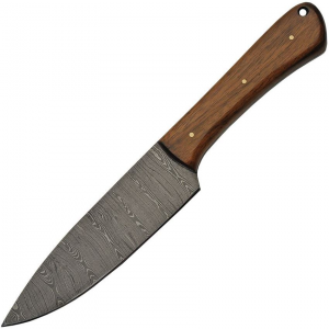 Damascus 1280 Fixed Blade Wood