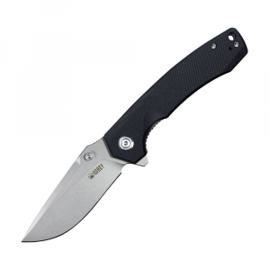 Kubey 901A Linerlock Knife Black Handles