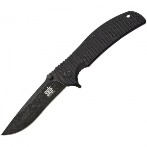 Skif 425SEB Urbanite Framelock Knife BSW Black Handles