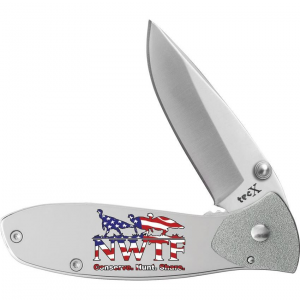 Case 18772 NWTF Tec X Knife Red, White & Blue NWTF Handles