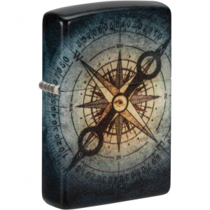 Zippo 73764 Compass Ghost Design