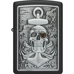 Zippo 72439 Skull Anchor Lighter