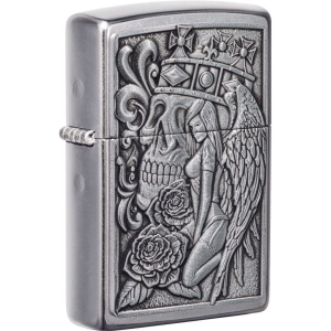 Zippo 19938 Skull And Angel Lighter