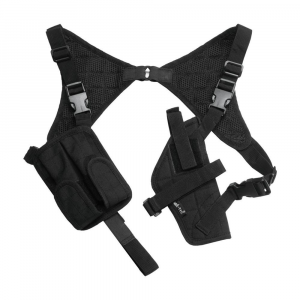 Mil-Tec 4482 Black Cordura Shoulder Holster