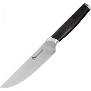 Coolhand 7195GE Steak Stainless Fixed Blade Knife Black Handles