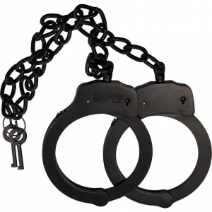 Fury 15905 Leg Irons Handcuffs Black