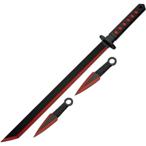 Rite Edge 926971RD Ninja Sword Thrower Set Red