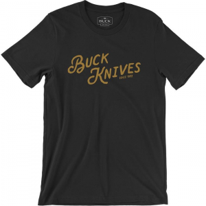 Buck 13361 Vintage Script T-Shirt XL