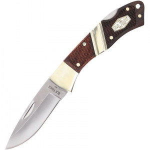 Schrade 1181069 OT Mountain Beaver Jr Lockback Knife Rosewood Handles