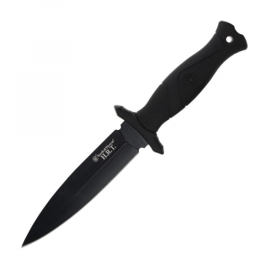 Smith & Wesson 1183086 Boot Black Fixed Blade Knife Black Nylon Handles