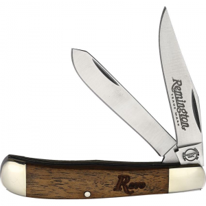 Remington 19974 870 Series Tiny Trapper Knife Walnut Handles