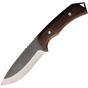 BORDO 006W Potter Fixed Blade Natural Knife Brown Handles