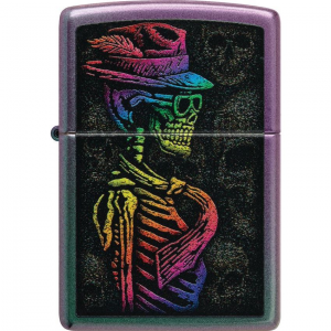 Zippo 23782 Skull Design Lighter