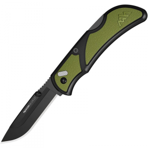 Outdoor Edge RCG252 Razor EDC Lite Lockback Knife Black/OD Handles