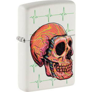 Zippo 74414 Cyber Skull Lighter