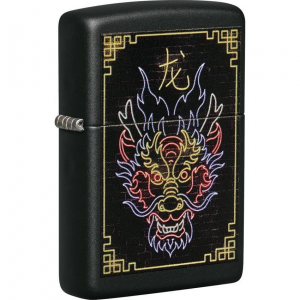 Zippo 19841 Neon Dragon Lighter