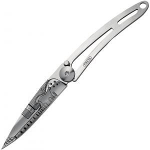 Deejo 7AK003 Tattoo Linerlock Knife 15g Rock/Roll