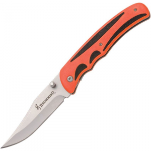 Browning 492 Linerlock Knife Blaze Handles