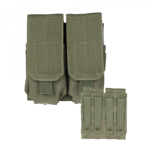 Mil-Tec 4468 OD M4/M16 Double Mag Pouch