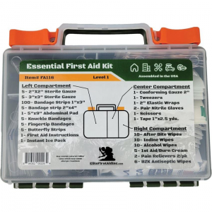 Elite First Aid 116 FA116 Essentials First Aid Kit
