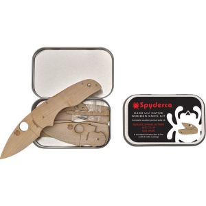 Spyderco WDKIT2 C230 Lil' Native Wooden Kit