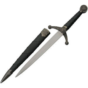 China Made 211532SL Celtic Knot Dagger Silver