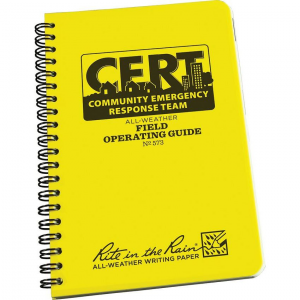 Rite in the Rain 573 CERT Field Operators Guide