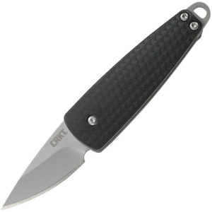 CRKT 7086 Dually Slip Joint Stainless Knife Black Handles