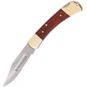 Winchester 41323 Winchester Lockback Knife with Wood Handles