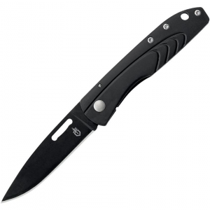 Gerber 3169 STL 2.0 Folder Black Knife Black Handles