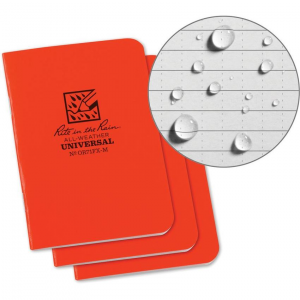 Rite in the Rain OR71FXM Stapled Mini Notebook 3 Pack